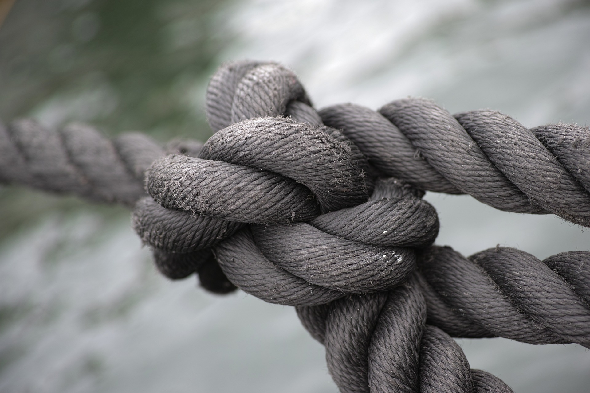 Knotted rope